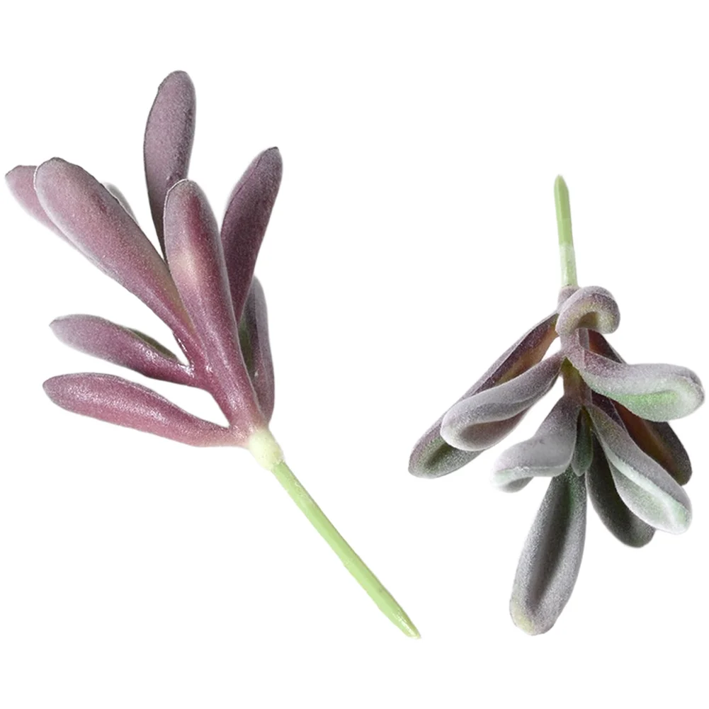 PVC Flocked Purple Fake Succul - огляд і ціна Succulent Arrangement Mini