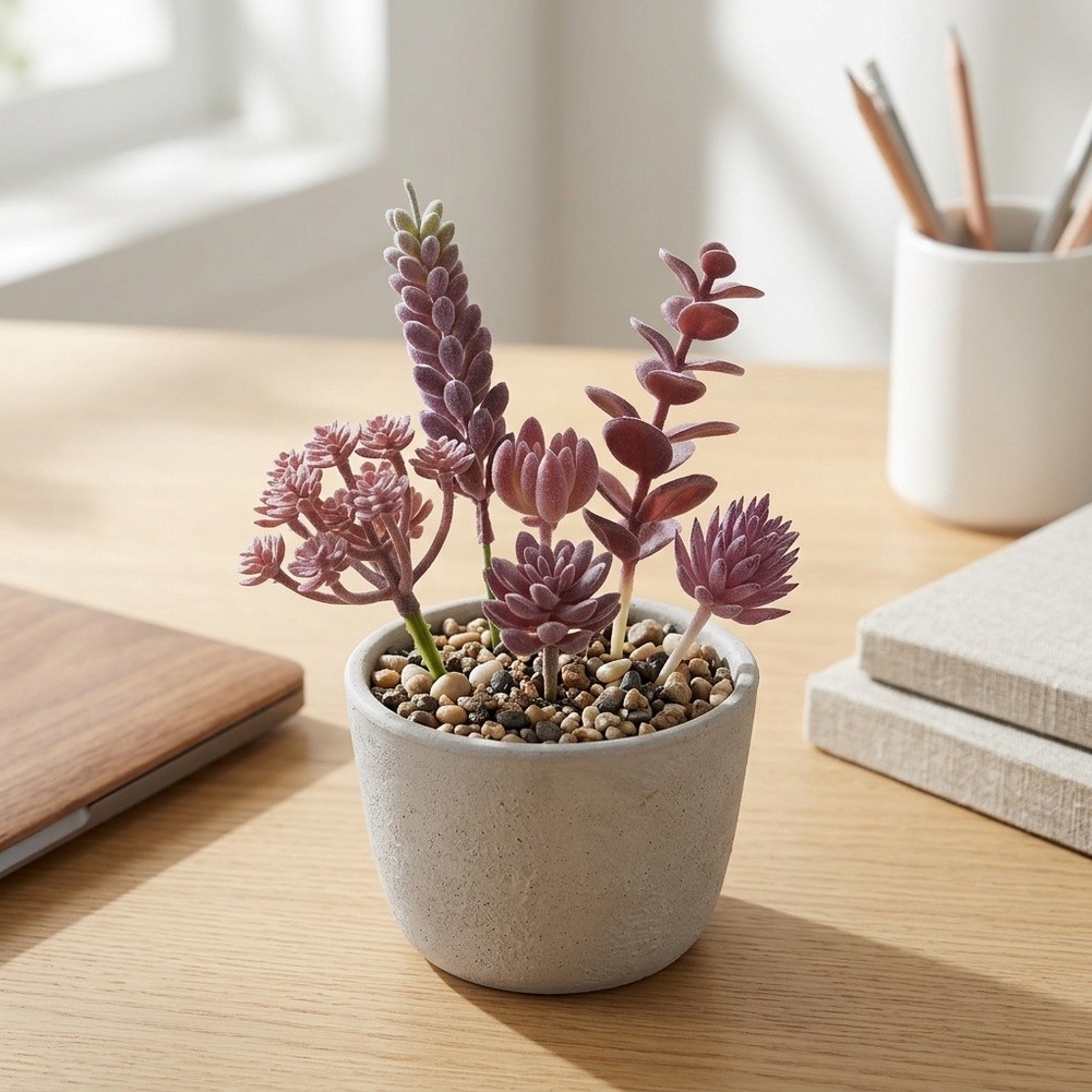 For Mini Bonsai Artificial Suc - огляд і ціна Succulent Arrangement Mini